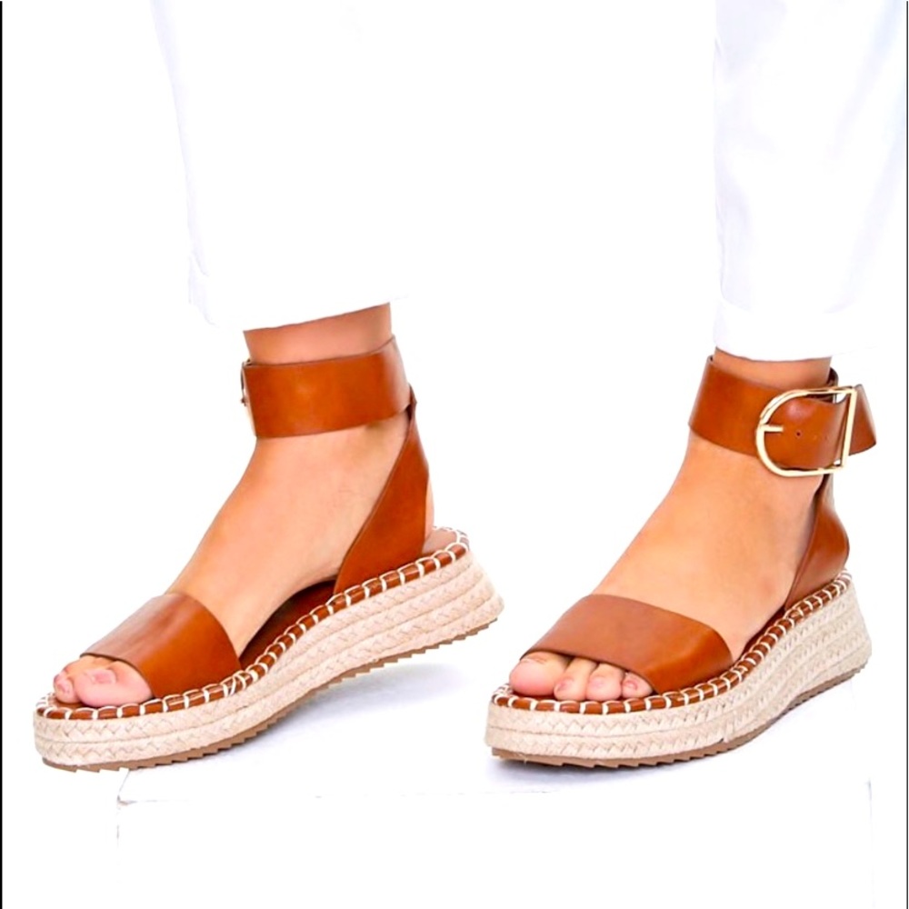 ☀️Open toe ankle strap espadrilles ☀️